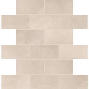 Mosaic Portrait White Matte White Tile