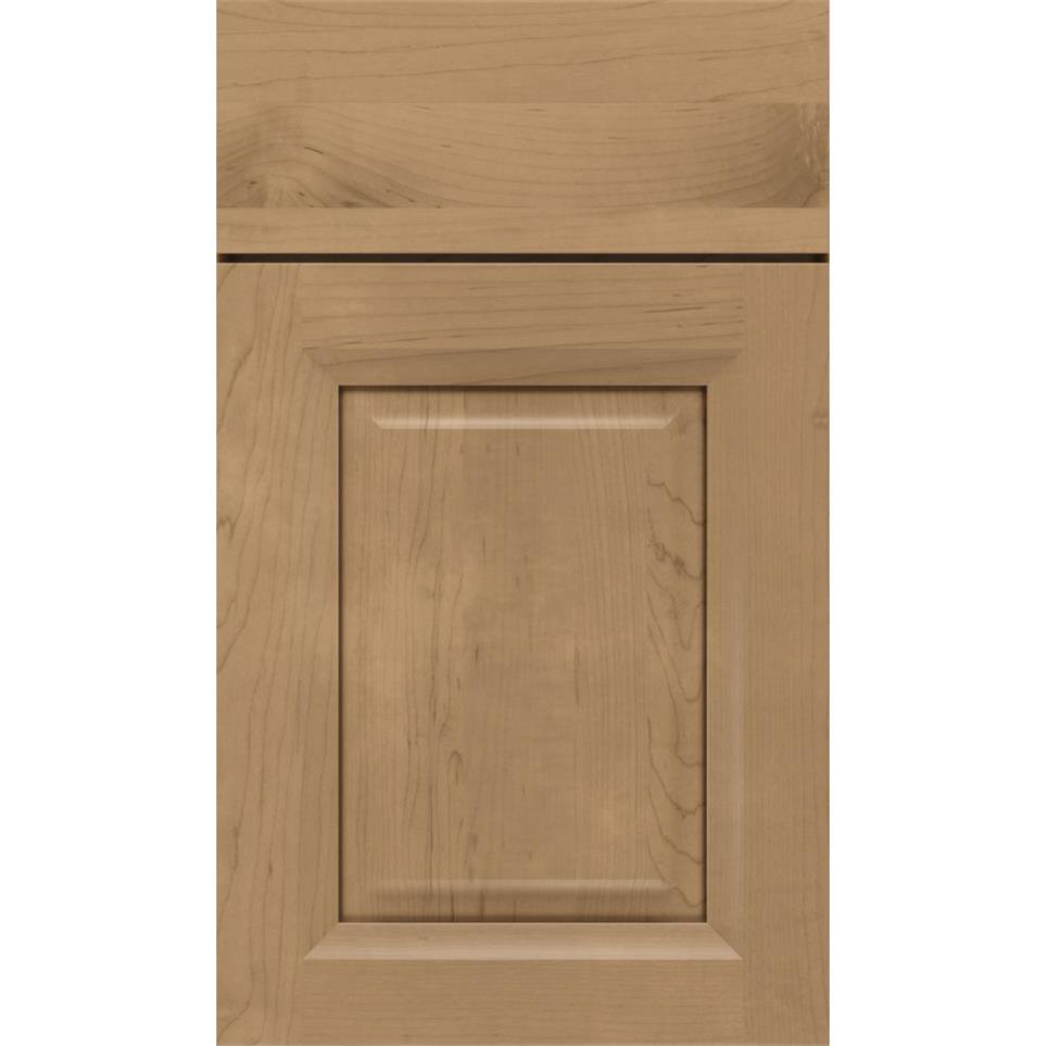 Square Gunny Medium Finish Square Cabinets