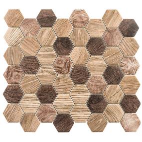 Mosaic Western Redwood Brown Tile