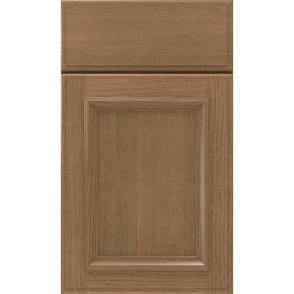 Square Gunny Medium Finish Square Cabinets