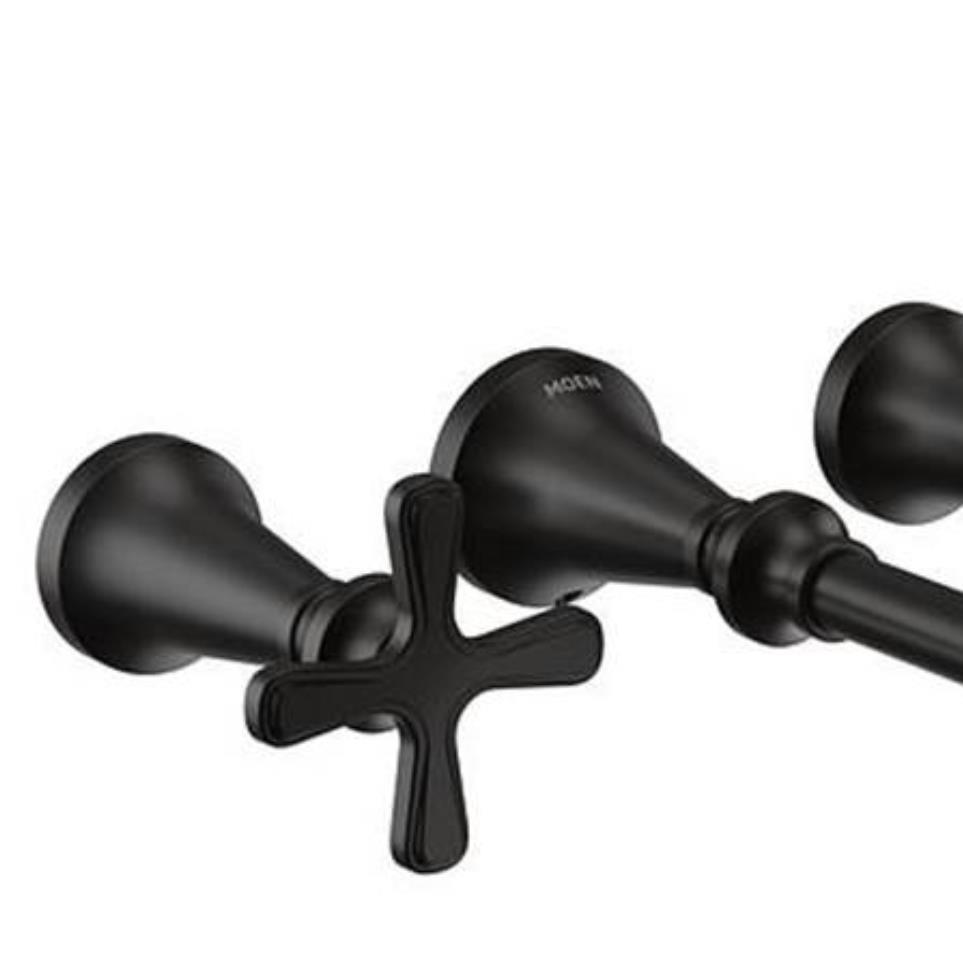 Bath Matte Black Black Faucets