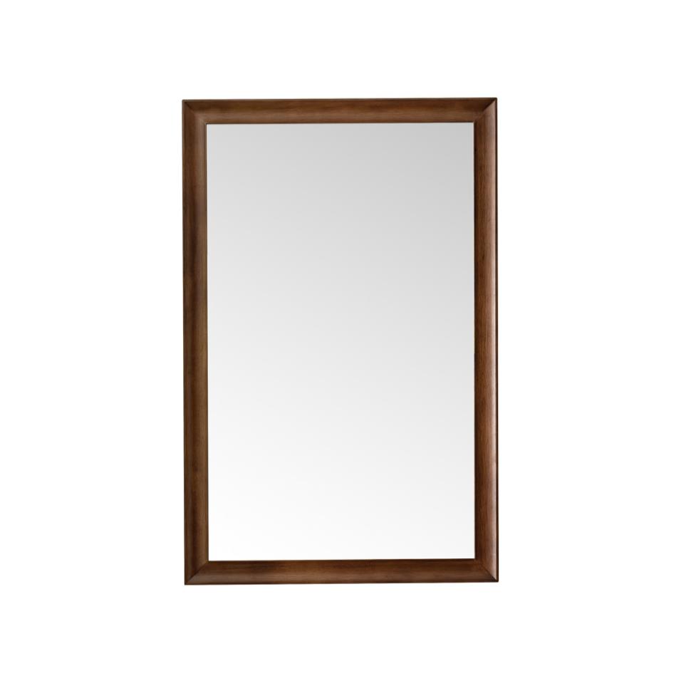 Mirrors Mid-Century Walnut Brown Mirrors and Medicine Cabinets