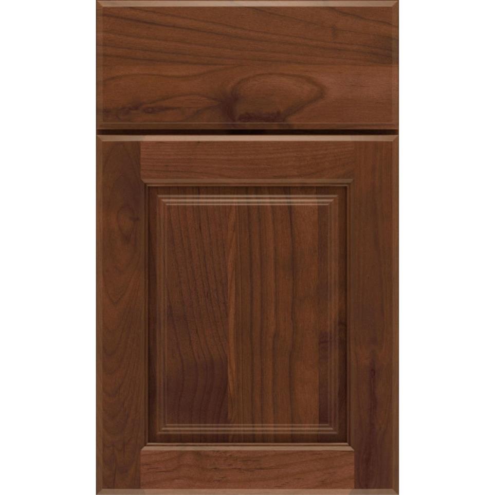 Square Tundra Dark Finish Square Cabinets