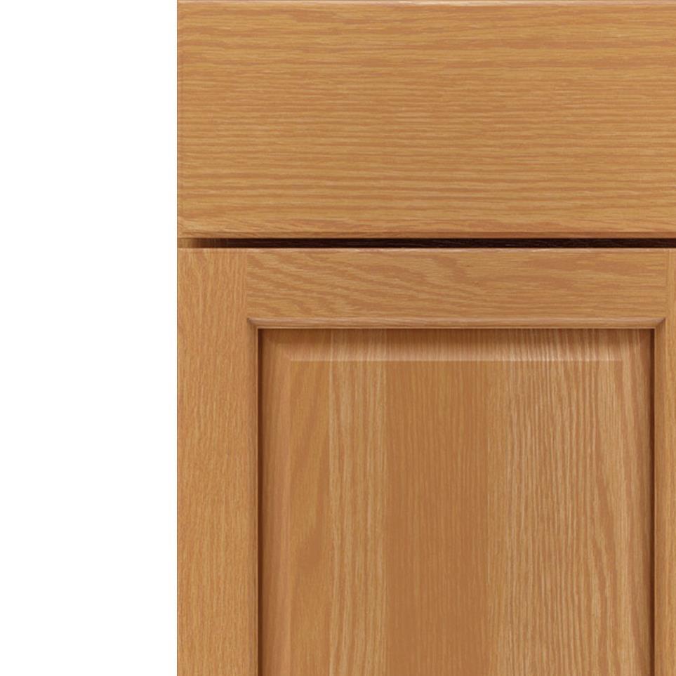 Square Natural Light Finish Square Cabinets