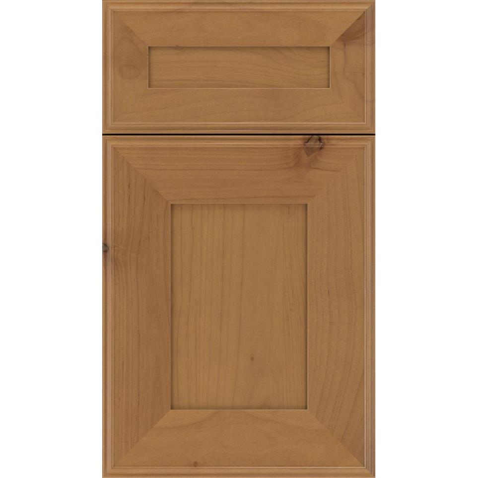 Square Ginger Light Finish Square Cabinets