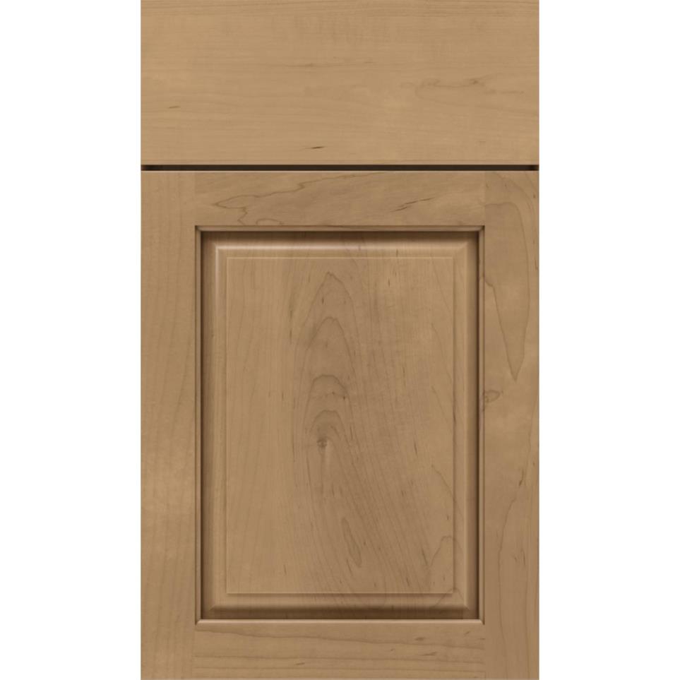 Square Gunny Medium Finish Square Cabinets