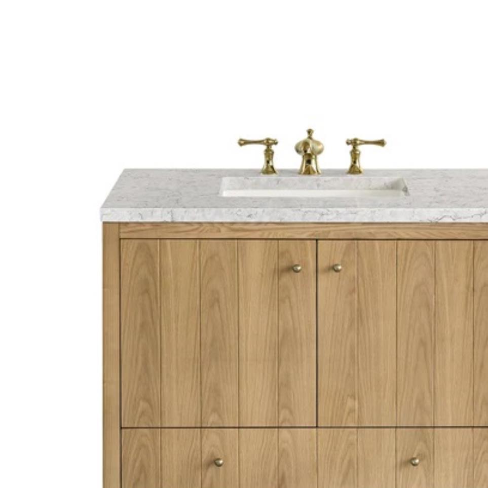 Base with Sink Top Light Oak Light Finish Vanities