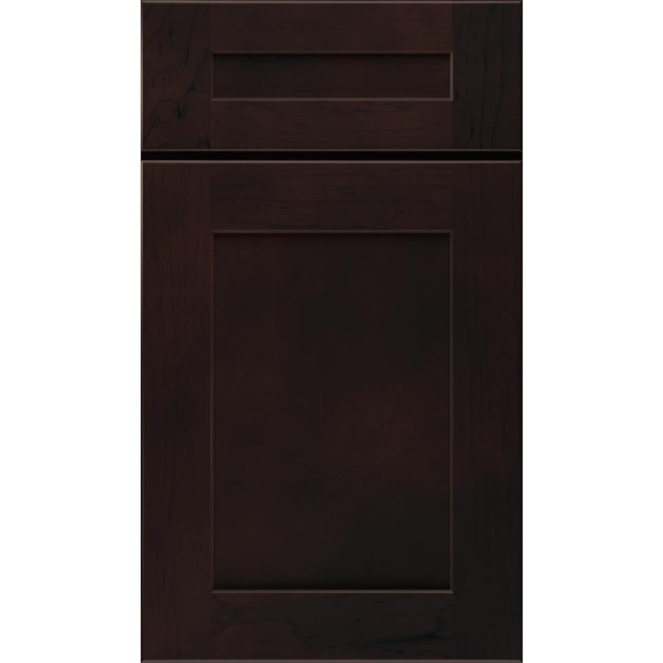 5 Piece Sarsaparilla Dark Finish 5 Piece Cabinets