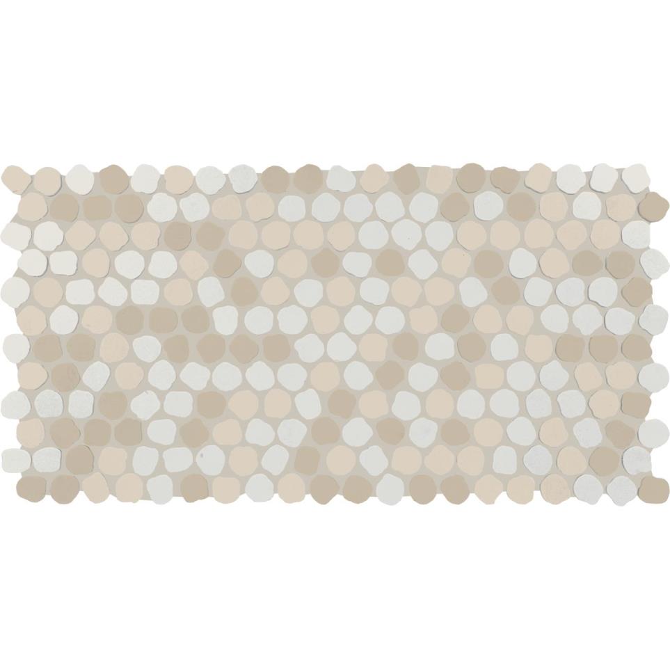 Mosaic Sand Blend Matte Beige/Tan Tile