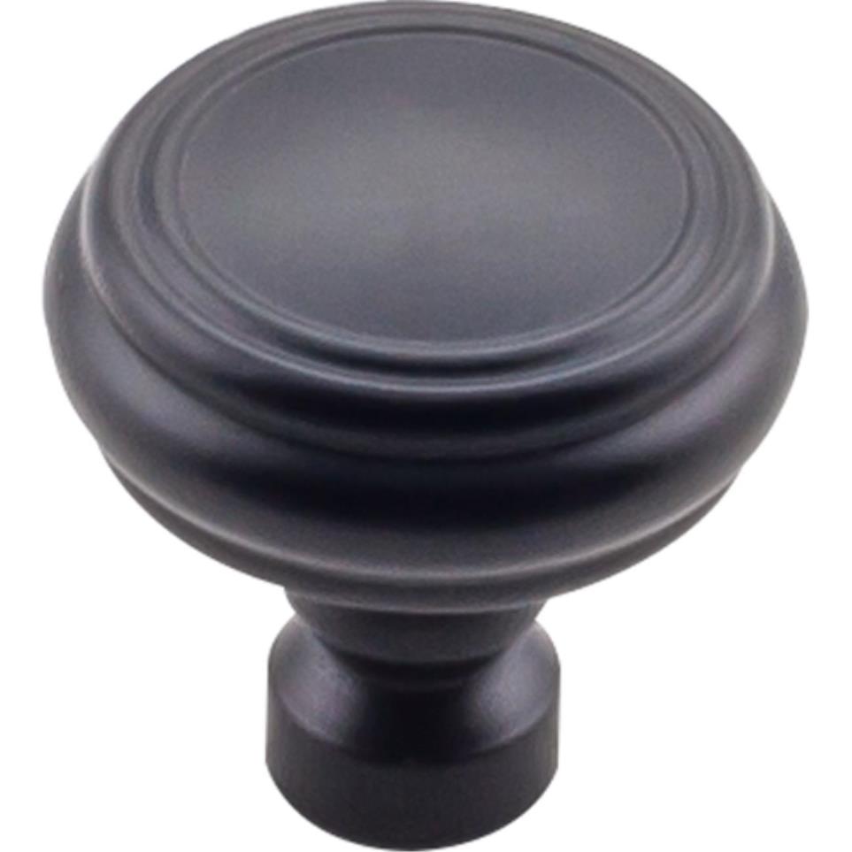 Knob Flat Black Black Knobs