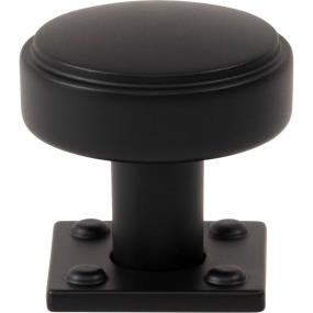 Knob Matte Black Black Knobs