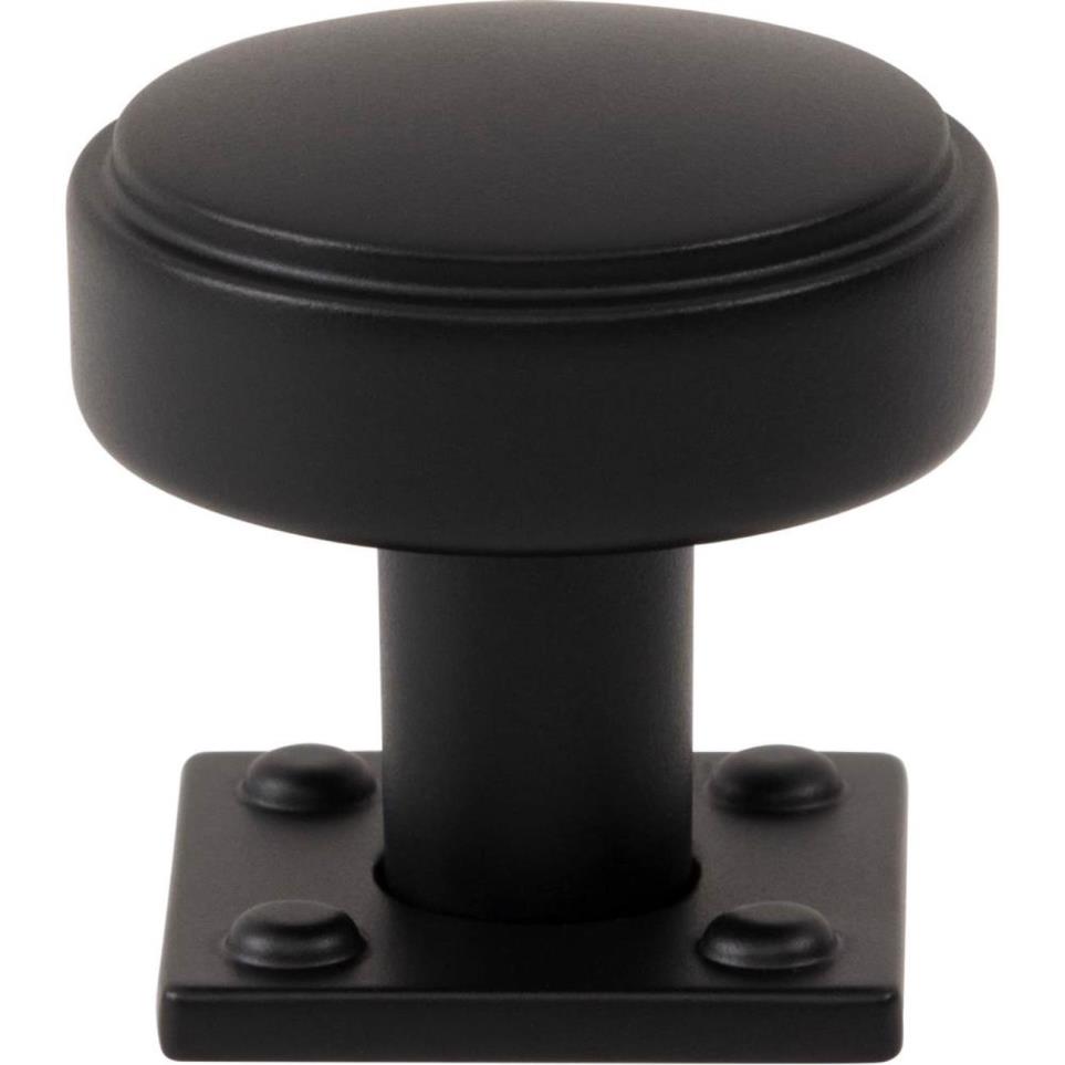 Knob Matte Black Black Knobs