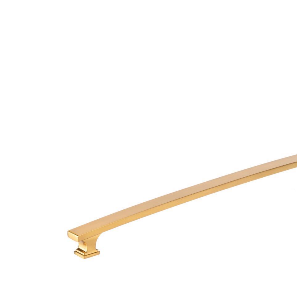 Appliance Pull Aurum Brushed Gold Brass / Gold Pulls