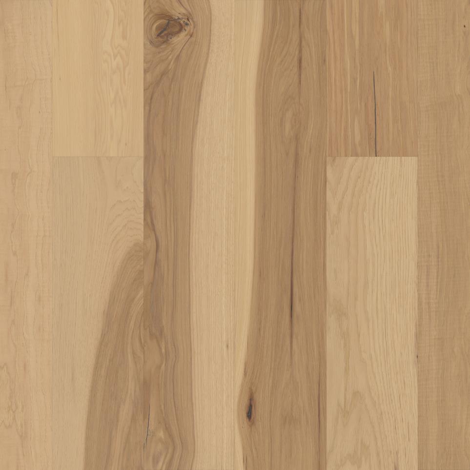 Plank Natural Hickory Medium Finish Hardwood