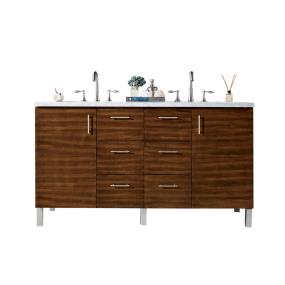 Base with Sink Top American Walnut Medium Finish Vanities