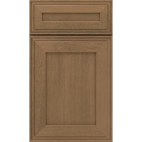 Square Gunny Medium Finish Square Cabinets