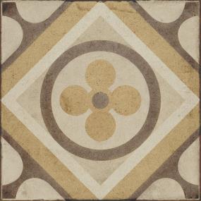 Decoratives and Medallions Warm Petalo Matte Brown Tile