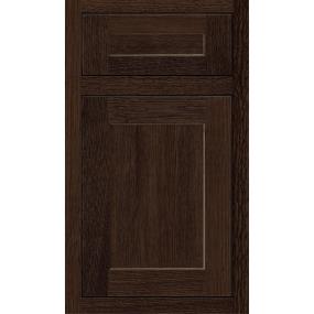 Square Bombay Dark Finish Square Cabinets