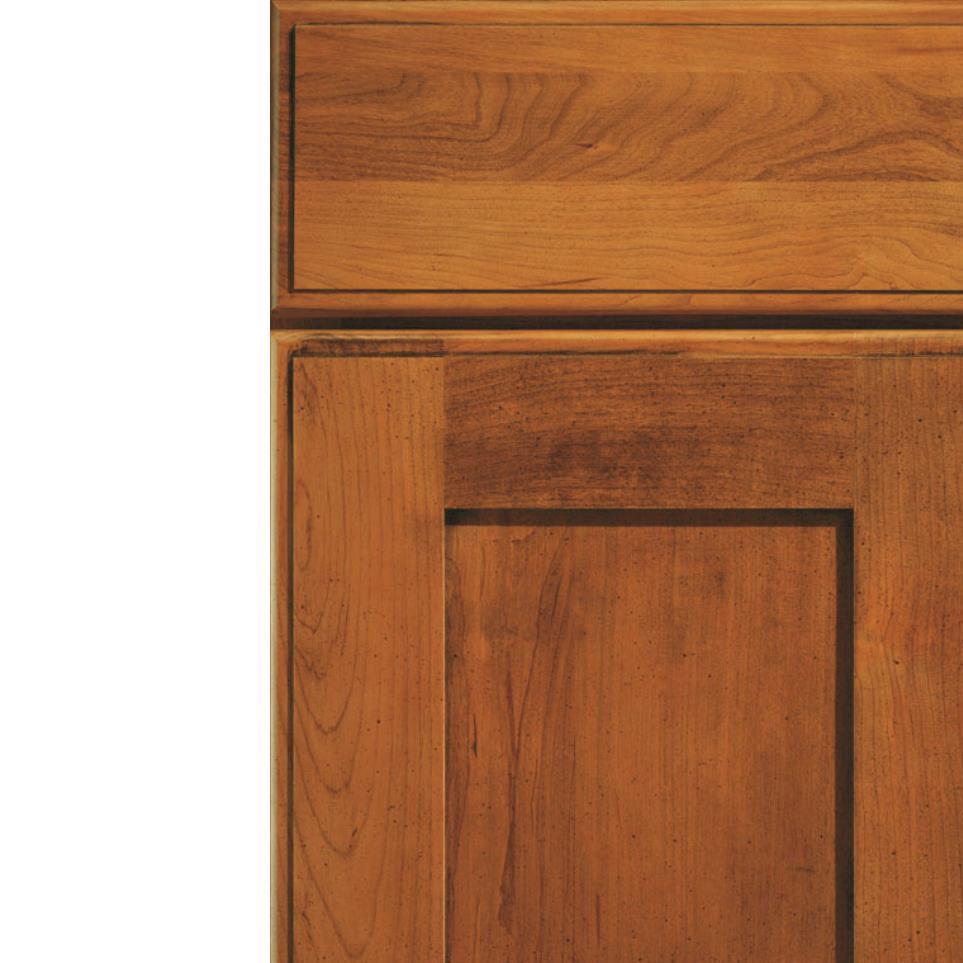 Square Bourbon Noir Specialty Square Cabinets