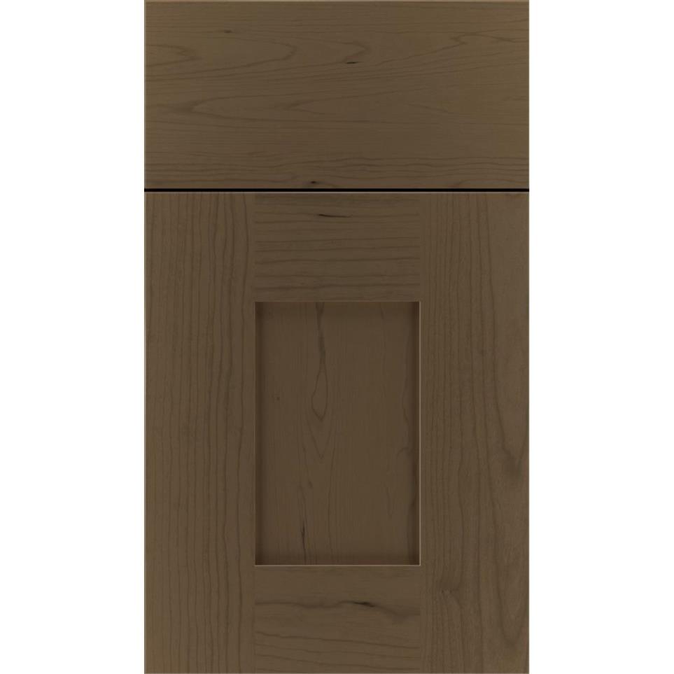 Square Cortado Medium Finish Square Cabinets