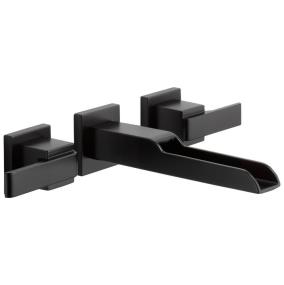 Bath Matte Black Black Faucets