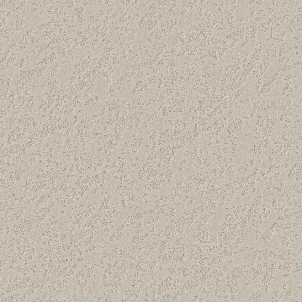 Pattern Feather White Carpet