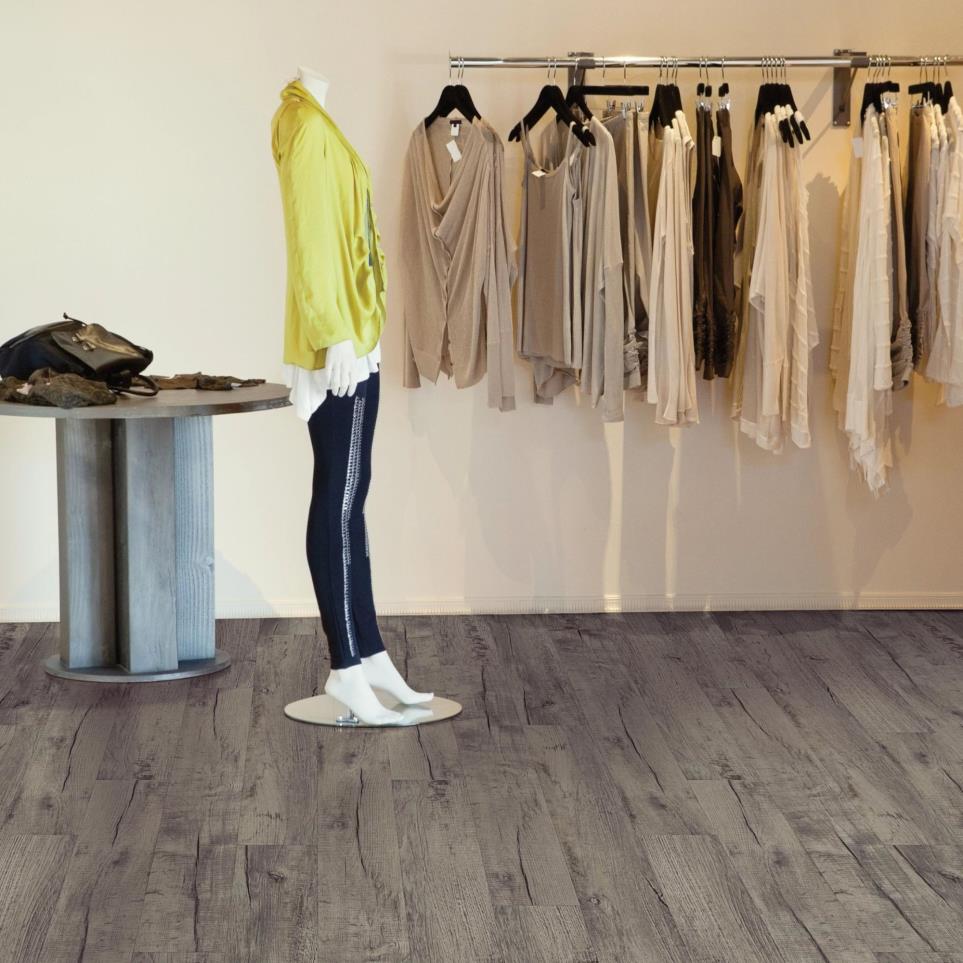 Tile Plank Galveston Oak Dark Finish Vinyl