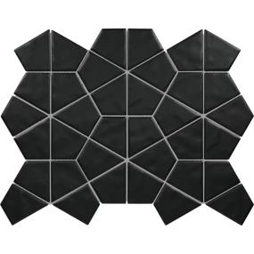 Mosaic Matte Black Matte Black Tile
