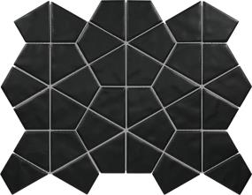 Mosaic Matte Black Matte Black Tile