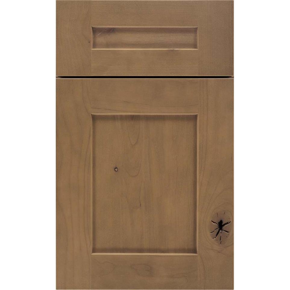 5 Piece Buckskin Medium Finish 5 Piece Cabinets
