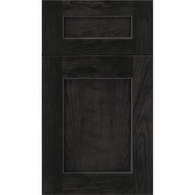Square Charcoal Dark Finish Square Cabinets