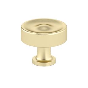 Knob Satin Brass Brass / Gold Knobs