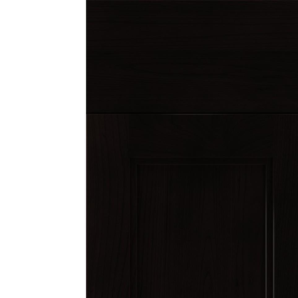 Square Espresso Dark Finish Square Cabinets