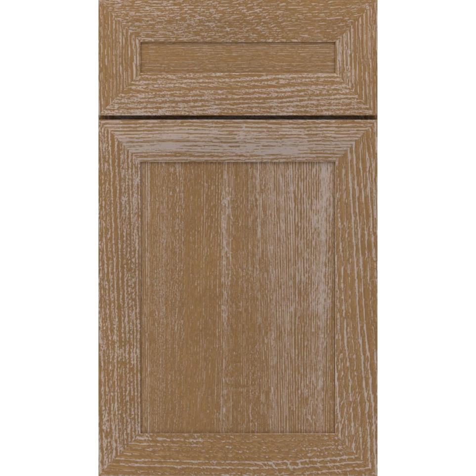 5 Piece Buckskin Brindle Medium Finish 5 Piece Cabinets