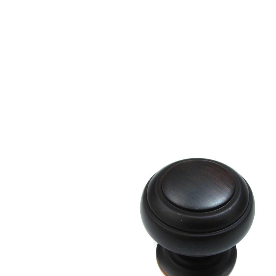 Knob Brushed Oil-Rubbed Bronze Bronze Knobs