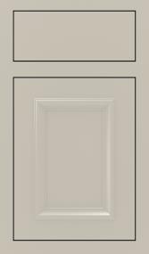 Square Mindful Gray Paint - Grey Square Cabinets