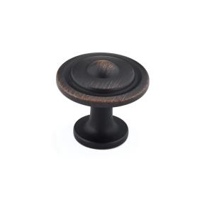 Knob Brushed Oil-Rubbed Bronze Bronze Knobs