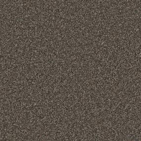 Textured Saxony Fireglow Brown Carpet