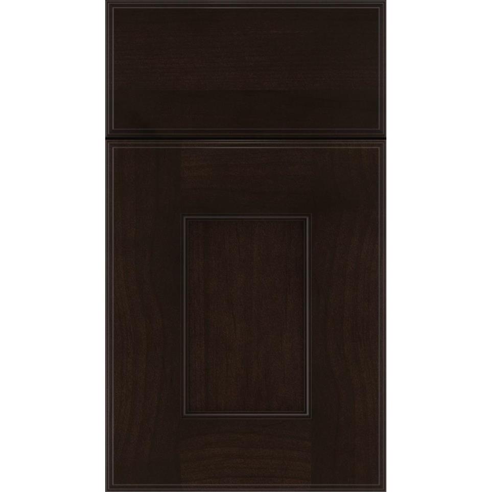 Square Espresso Dark Finish Square Cabinets