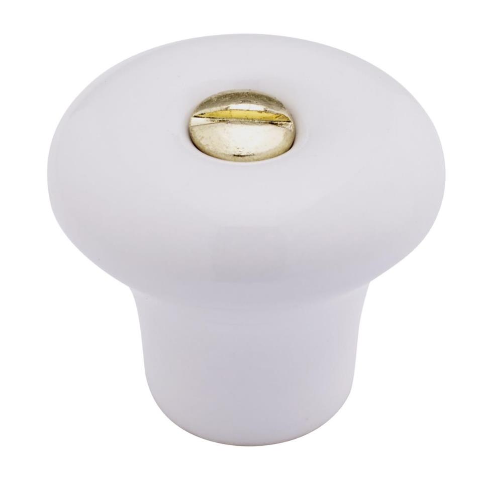 Knob White White Knobs