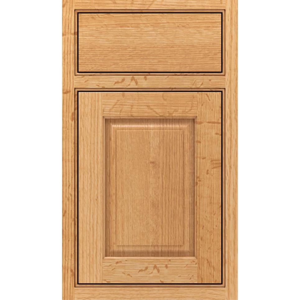 Square Natural Light Finish Square Cabinets