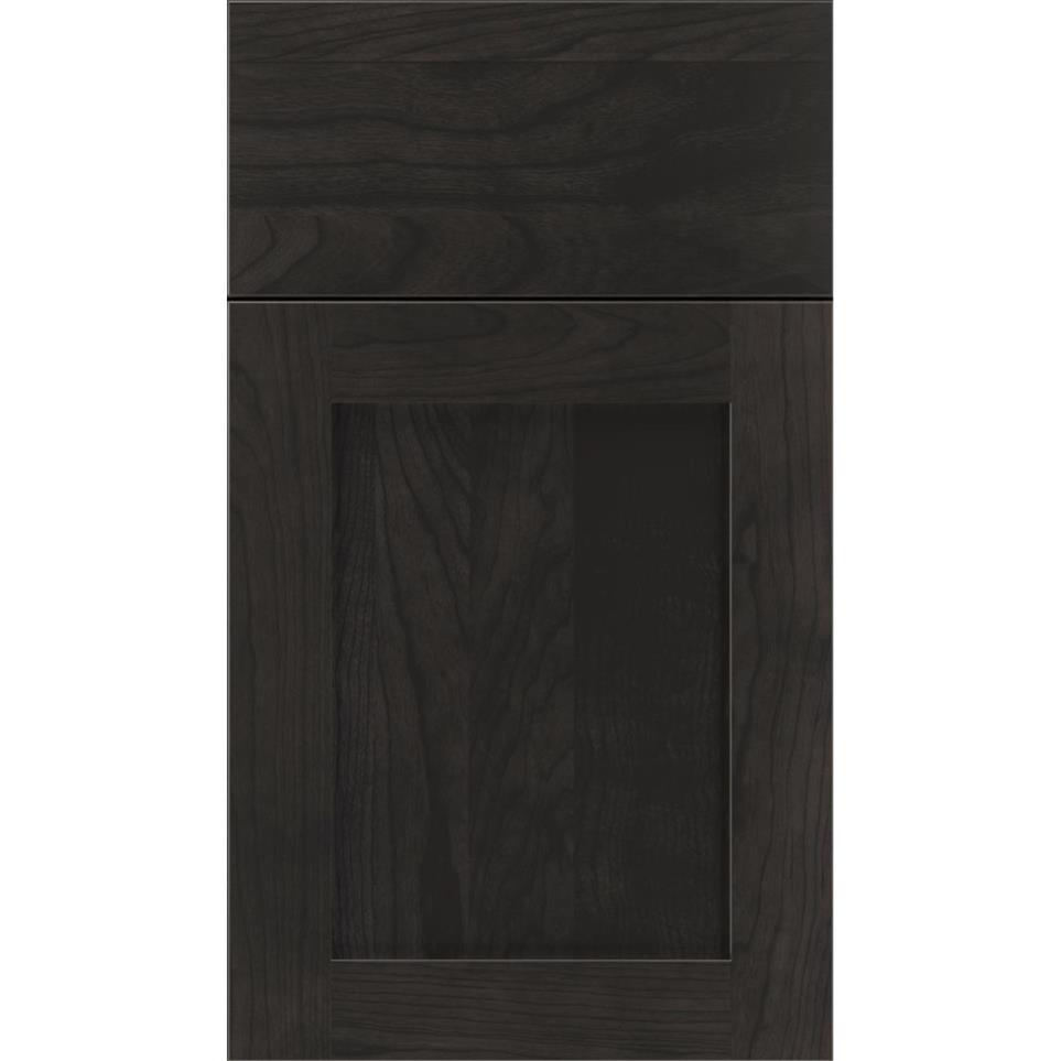 Square Charcoal Dark Finish Square Cabinets