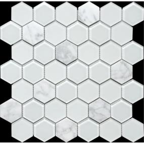 Mosaic Jah-5 Diamond White Tile