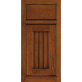 Square Nutmeg Onyx Medium Finish Square Cabinets