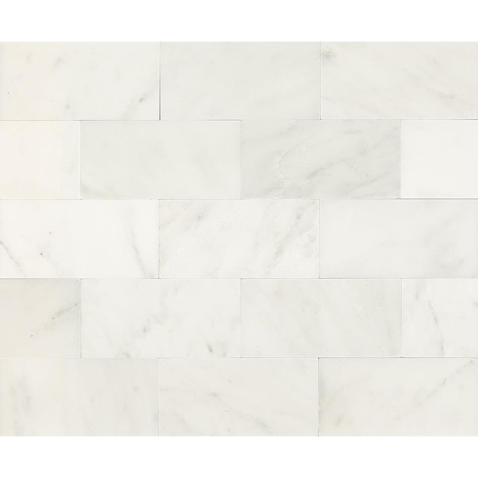 Tile First Snow Elegance Honed White Tile