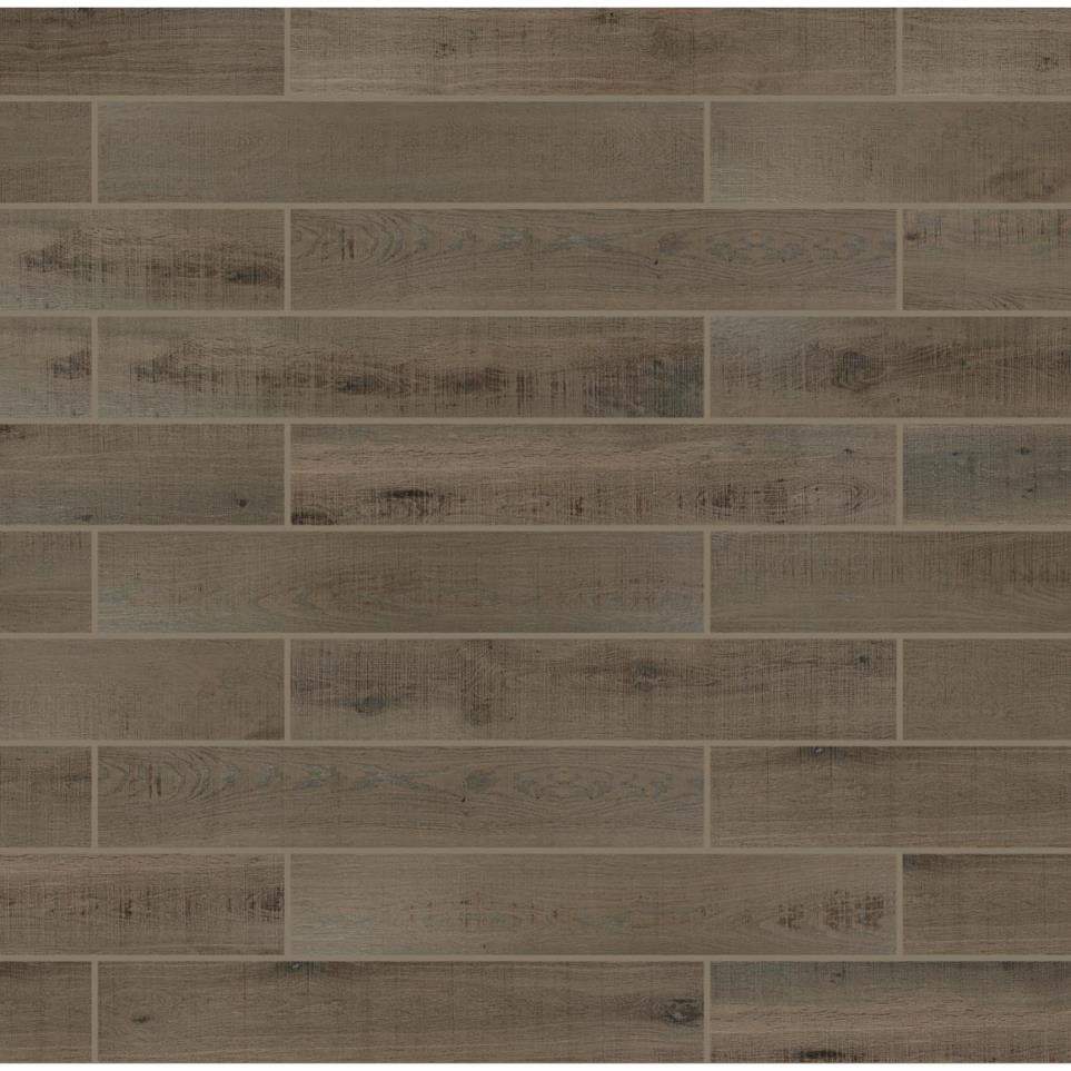 Tile Woodland Chalet Matte Dark Finish Tile