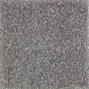 Textured Saxony Chambray Gray Carpet