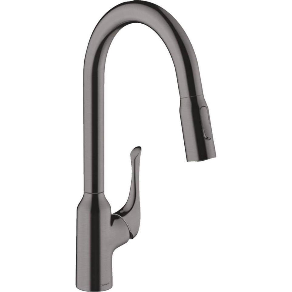 Kitchen Brushed Black Chrome Chrome Faucets