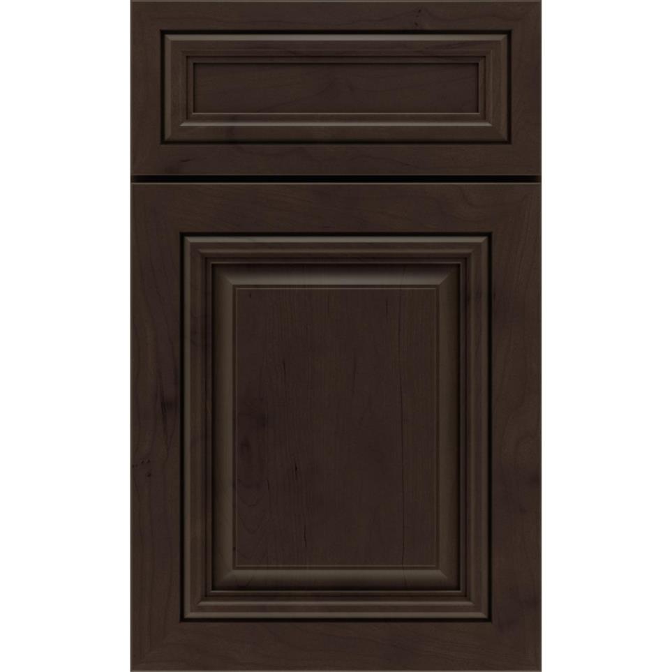 5 Piece Thatch Dark Finish 5 Piece Cabinets