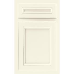 5 Piece Coconut Paint - White 5 Piece Cabinets